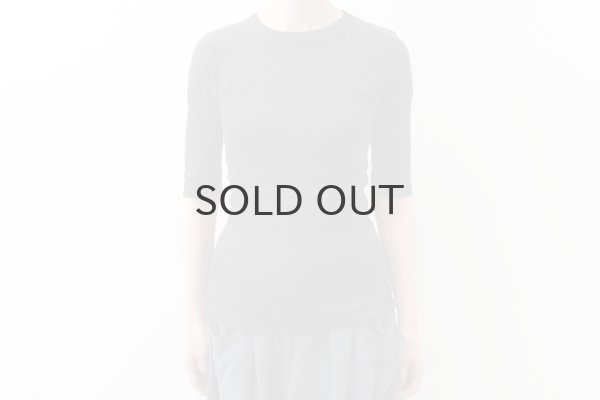 画像9: 40/- 丸胴テレコ 五分袖プルオーバー (251-6301:SX) (9)