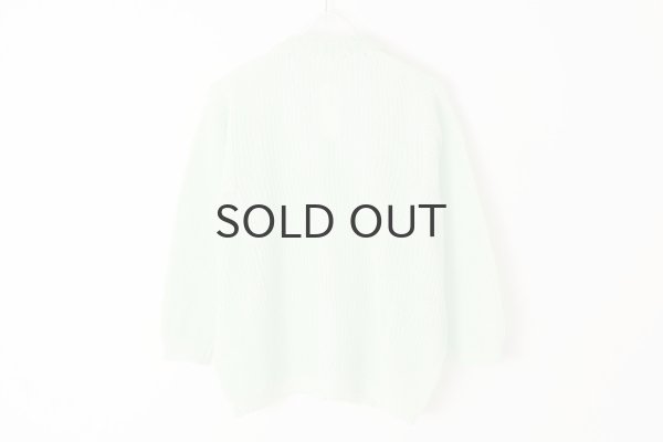 画像2: ラミーコットン七分袖 カーディガン (251-7925:LGR) (2)