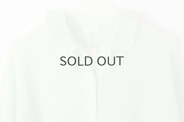 画像4: ラミーコットン七分袖 カーディガン (251-7925:LGR) (4)