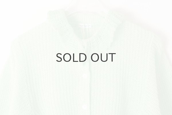 画像3: ラミーコットン七分袖 カーディガン (251-7925:LGR) (3)