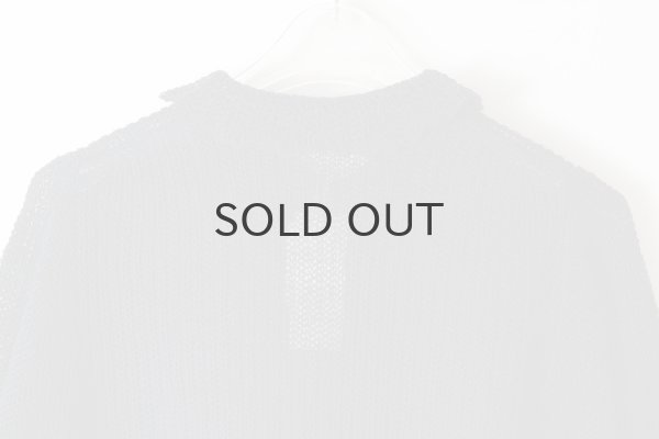 画像10: ラミーコットン七分袖 カーディガン (251-7925:NV) (10)