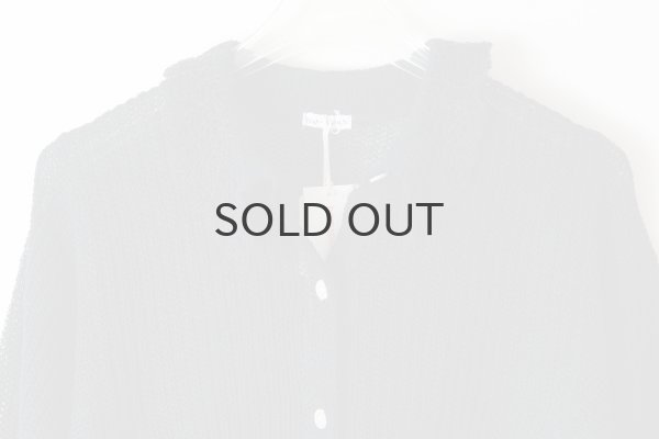 画像4: ラミーコットン七分袖 カーディガン (251-7925:NV) (4)