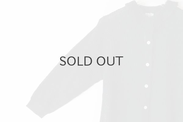 画像5: ラミーコットン七分袖 カーディガン (251-7925:NV) (5)