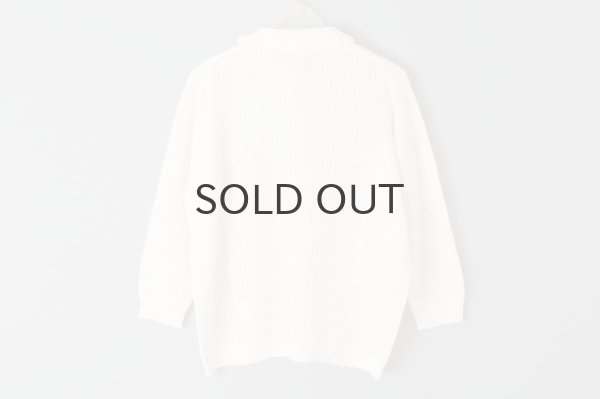 画像2: ラミーコットン七分袖 カーディガン (251-7925:OF) (2)