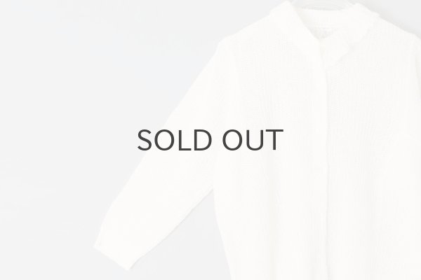 画像5: ラミーコットン七分袖 カーディガン (251-7925:OF) (5)