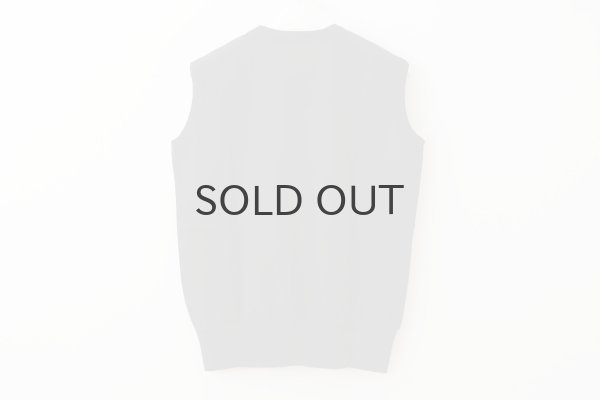 画像2: 40/2天竺 ノースリーブプルオーバー (6346:BK) (2)