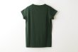 画像2: 30/-天竺 フレンチスリーブTシャツ (6906:DGR)  (2)
