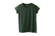 画像1: 30/-天竺 フレンチスリーブTシャツ (6906:DGR)  (1)
