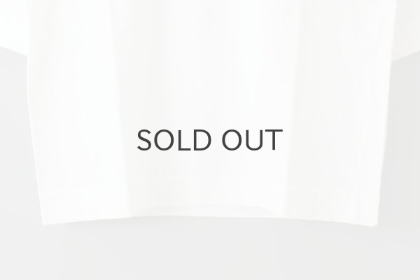 画像6: 30/-天竺 6分袖Tシャツ(241-6370:WH) (6)