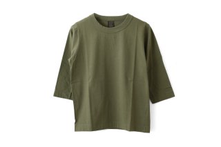 homspun ホームスパン 天竺半袖七分袖Tシャツ 定番