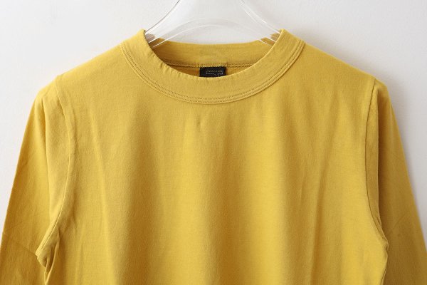 画像3: 30/-天竺 長袖Tシャツ (6616:YW) (3)