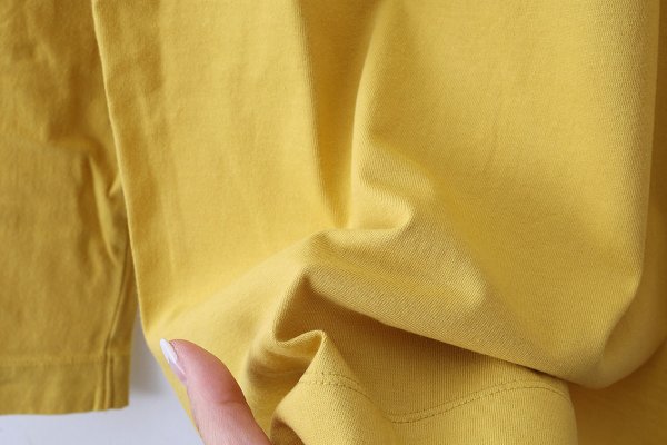 画像5: 30/-天竺 長袖Tシャツ (6616:YW) (5)