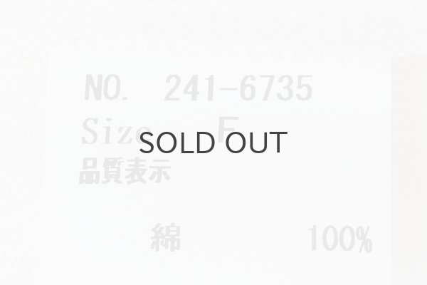 画像7: 60/1 フライス 半袖PO（241-6735:WH） (7)