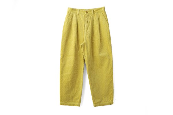 画像7: コーデュロイ タックPT（242-3390:YW/WH） (7)