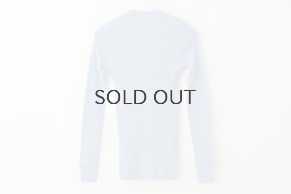 画像2: 40/一丸胴テレコ クルーネック長袖プルオーバー (6014:SX) (2)