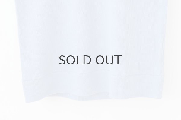 画像6: 40/- 丸胴テレコ 五分袖プルオーバー (251-6301:SX) (6)