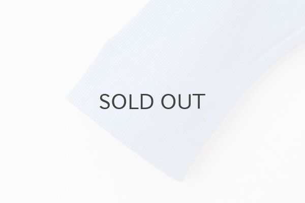 画像5: 40/- 丸胴テレコ 五分袖プルオーバー (251-6301:SX) (5)