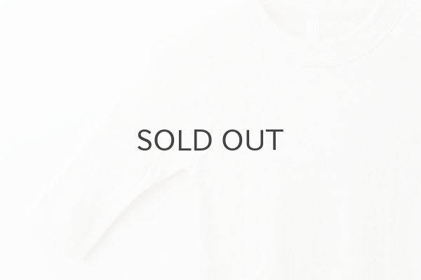 画像4: 40/- 丸胴テレコ 五分袖プルオーバー (251-6301:OTM) (4)