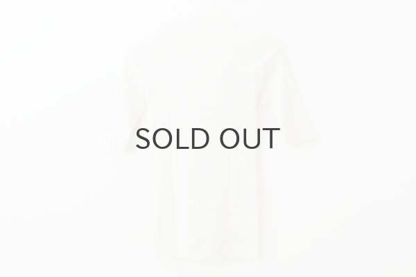 画像2: 40/- 丸胴テレコ 五分袖プルオーバー (251-6301:OTM) (2)