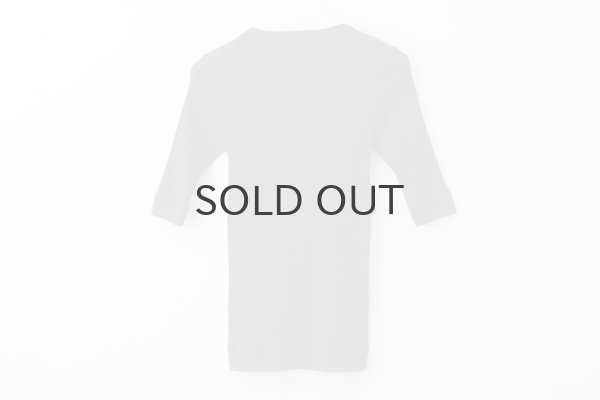 画像2: 40/- 丸胴テレコ 五分袖プルオーバー (251-6301:TDCH) (2)