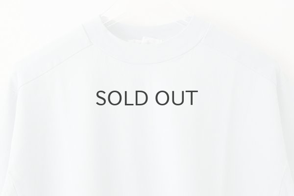 画像4:  40/2天竺 六分袖プルオーバー (6366:L.BL) (4)