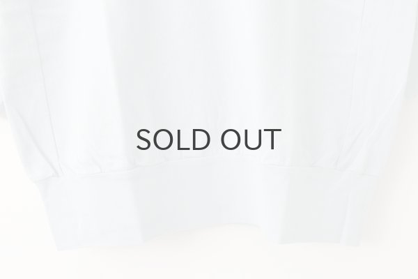 画像2:  40/2天竺 六分袖プルオーバー (6366:L.BL) (2)