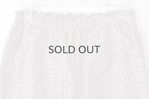 画像3: ダンプ小花プリントフリルPK PT (251-3393:BL) (3)