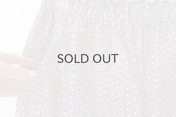 画像5: ダンプ小花プリントフリルPK PT (251-3393:BL) (5)