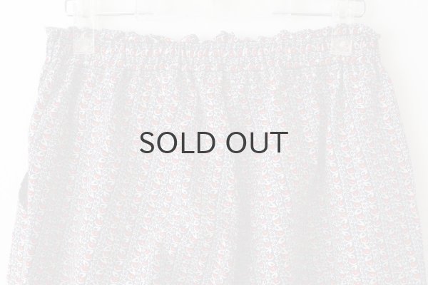 画像9: ダンプ小花プリントフリルPK PT (251-3393:BL) (9)