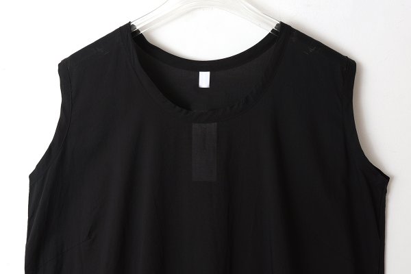 画像3: SALE25%OFF!! 80/1 無地 ノースリーブOP (242-1635:BK) (3)