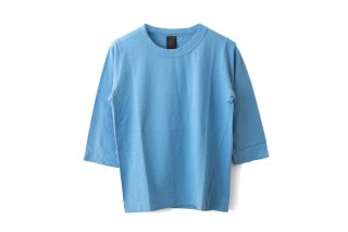 homspun ホームスパン 40/2天竺 六分袖プルオーバー