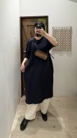 画像15: リネンバイオ半袖OP (251-1642:BK) (15)