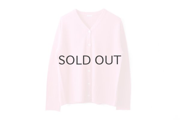 画像1: 梳毛12G カーディガン (252-7928:PK) (1)