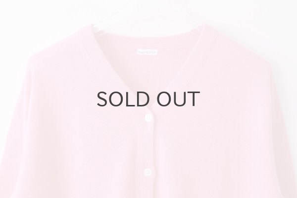 画像3: 梳毛12G カーディガン (252-7928:PK) (3)