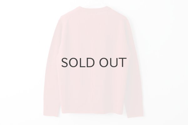 画像2: 梳毛12G カーディガン (252-7928:RD) (2)