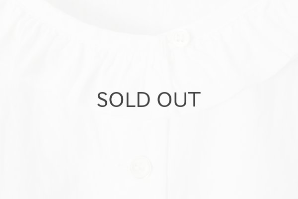 画像4: ハイカウントクロス フリルBL (252-5748:WH) (4)