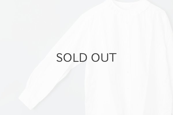 画像5: ハイカウントクロス フリルBL (252-5748:WH) (5)