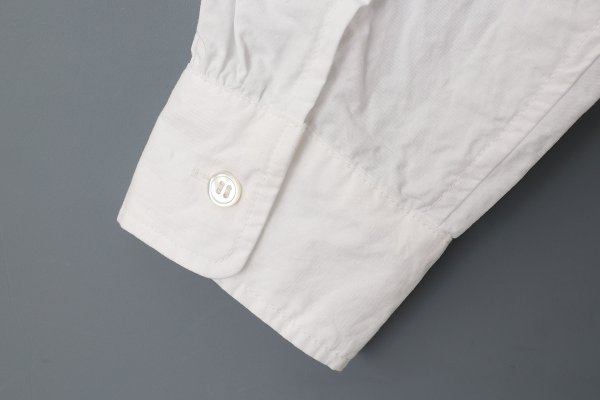 画像6: ハイカウントクロス フリルBL (252-5748:WH) (6)