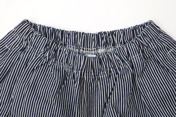 画像4: 10OZデニムギャザーPT (252-3383:ST) (4)