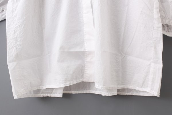 画像7: 80/1 無地 パフスリーブBL (261-5750:WH) (7)