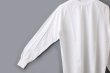 画像4: 30/1天竺 L/S 切替長袖 PO (6380:WH) (4)
