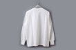 画像2: 30/1天竺 L/S 切替長袖 PO (6380:WH) (2)