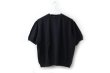 画像1: 30/-天竺 クルーネック半袖PO（6553:BK） (1)