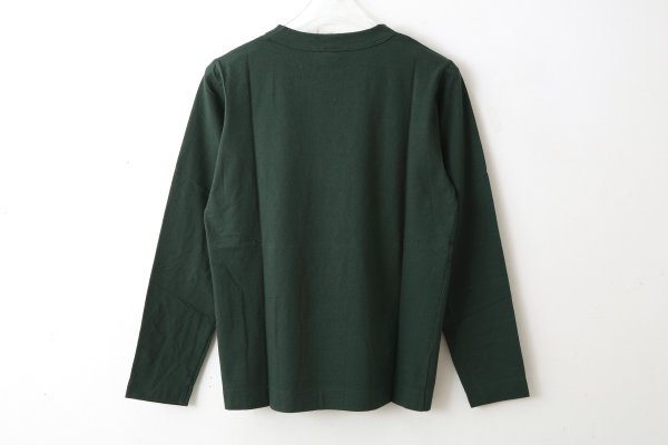 画像2: 30/-天竺 長袖Tシャツ (6616:DGR) (2)