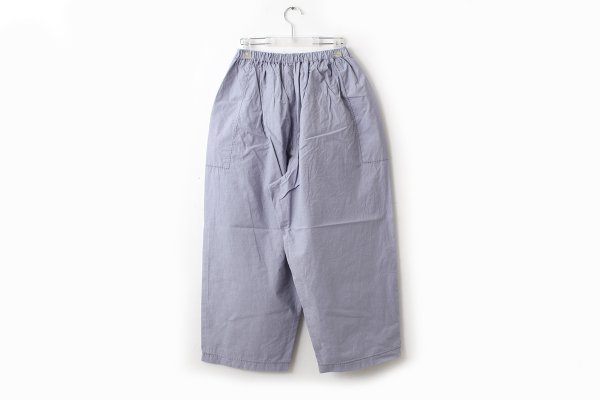 画像2: バルキーシーチング厚手ギャザーPT (261-3372B:BLGY) (2)