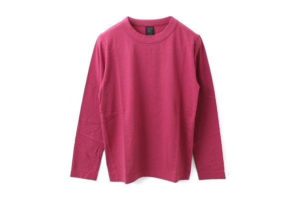 画像1: 30/-天竺 長袖Tシャツ（6616:WIN） (1)