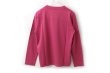 画像2: 30/-天竺 長袖Tシャツ（6616:WIN） (2)
