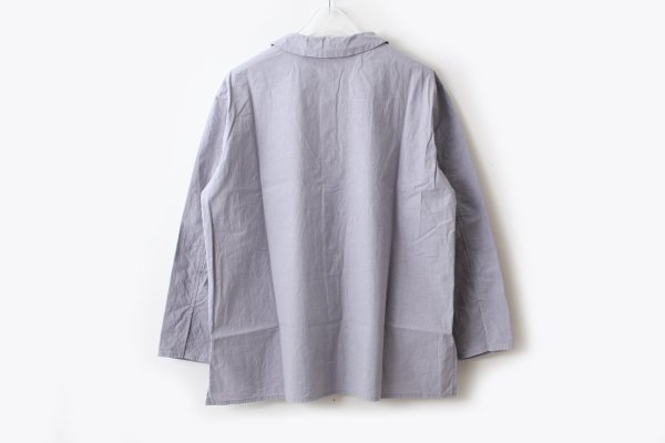 画像2: バルキーシーチング薄手 フラットカラーBL (262-5761:BGY) (2)