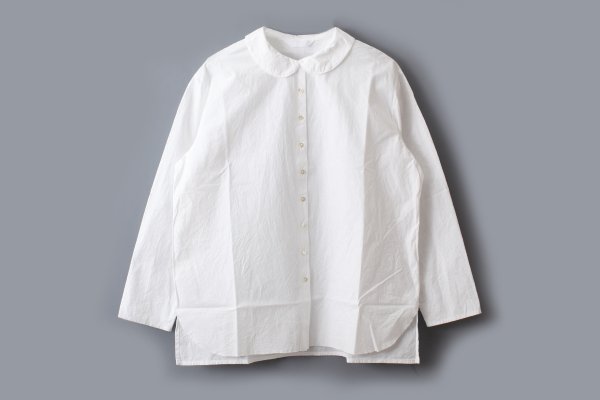 画像1: バルキーシーチング薄手 フラットカラーBL (262-5761:WH) (1)