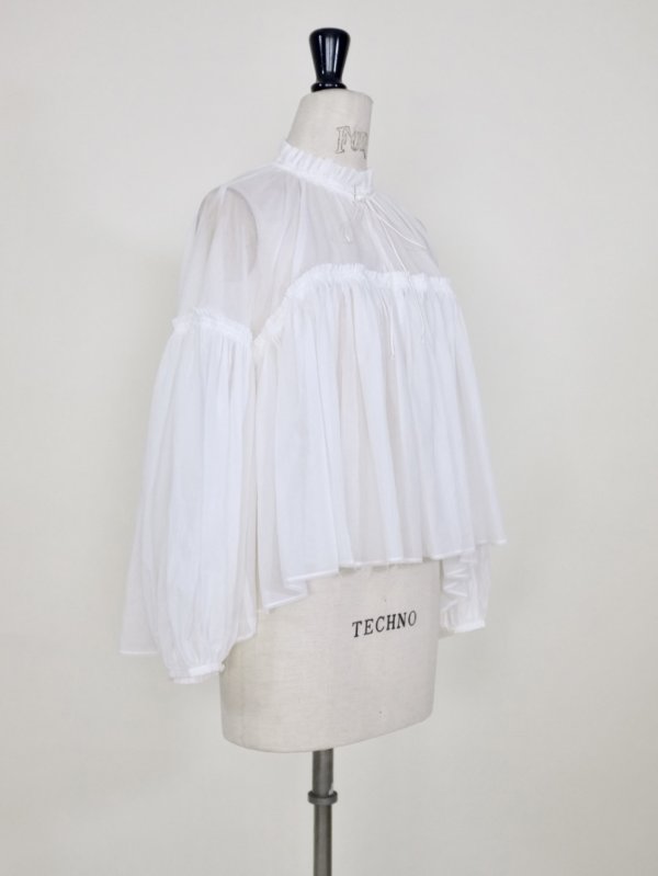 画像2: gather blouse (OWH) (2)